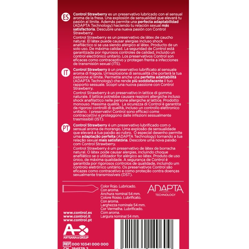 CONTROL - ADAPT FRESA 12 UNIDADES