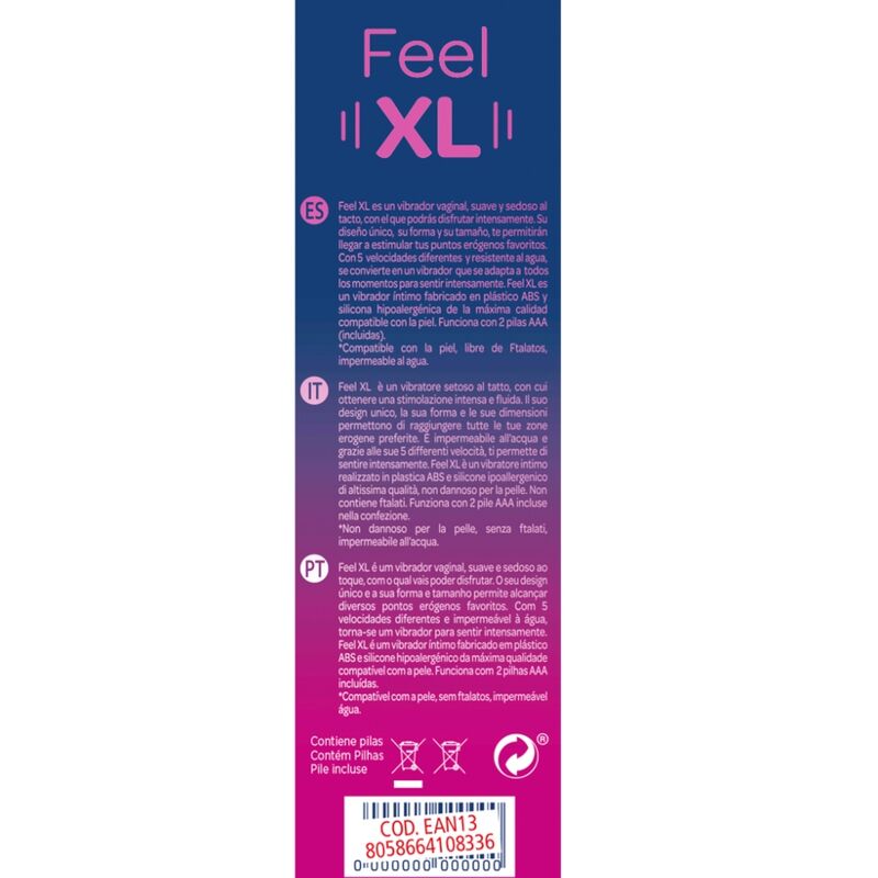 FEEL XL VIBRATING BULLET