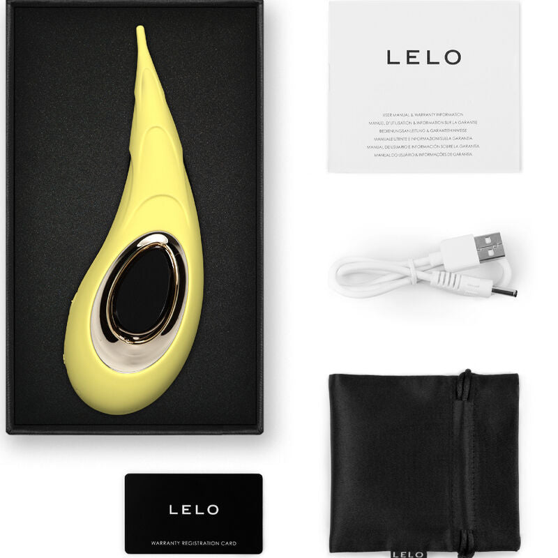 LELO - DOT CRUISE CLITORAL STIMULATOR OCHRE ORANGE