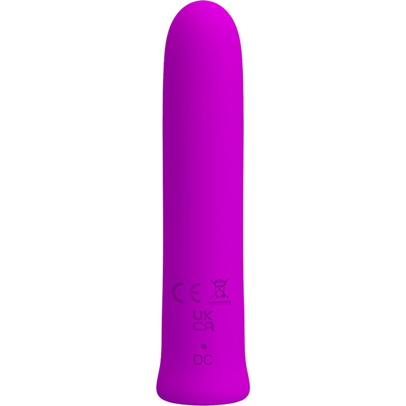 CURTIS MINI SUPER POWER VIBRATOR 12 VIOLET SILICONE VIBRATIONS