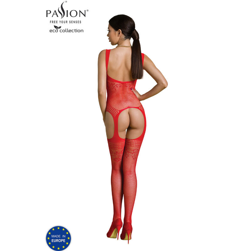 PASSION - COLEO ECO BODYSTOCKING ECO BS008 BLACK