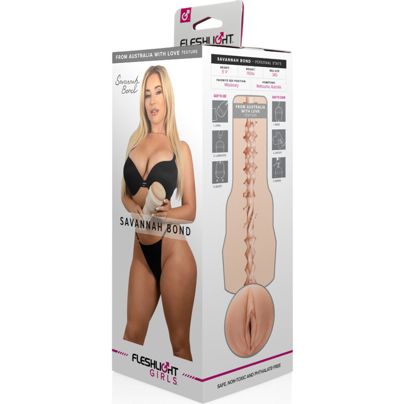 CHICAS FLESHLIGHT - VAGINA SAVANNAH BOND