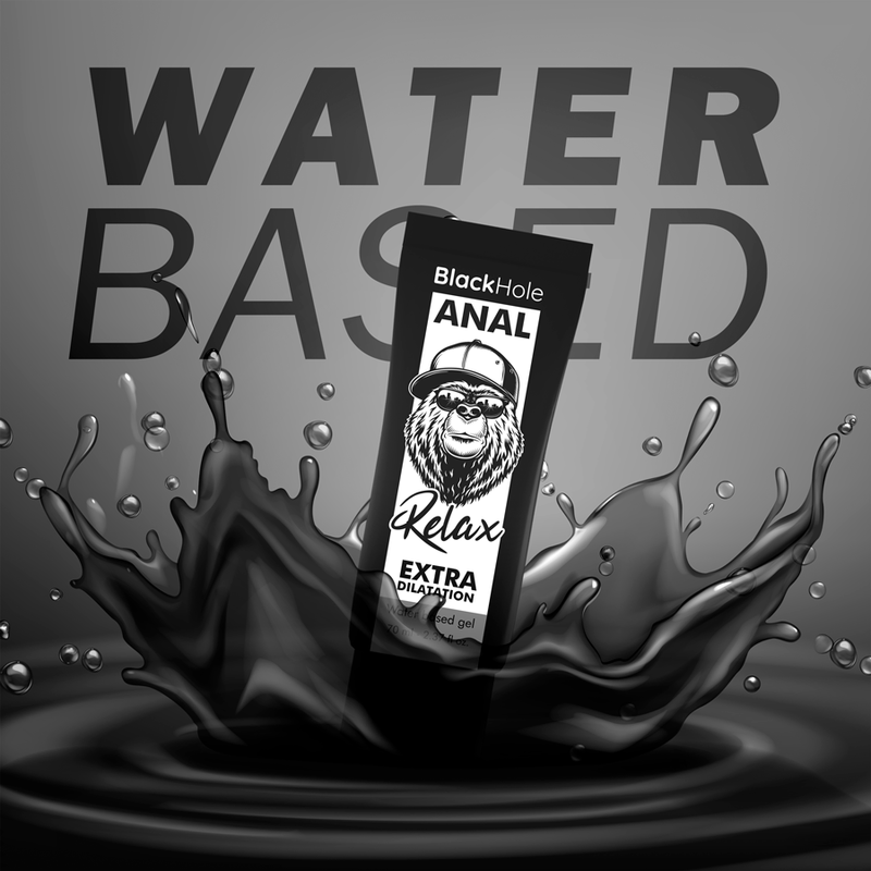 BLACK HOLE - WATER BASED GEL ANAL DILATION 70 ML