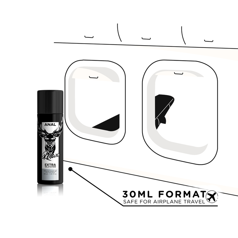 BLACK HOLE - SILICONE BASED GEL ANAL DILATION 30 ML