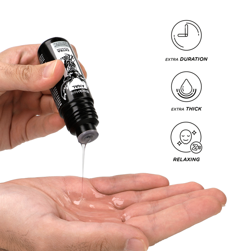 BLACK HOLE - SILICONE BASED GEL ANAL DILATION 30 ML