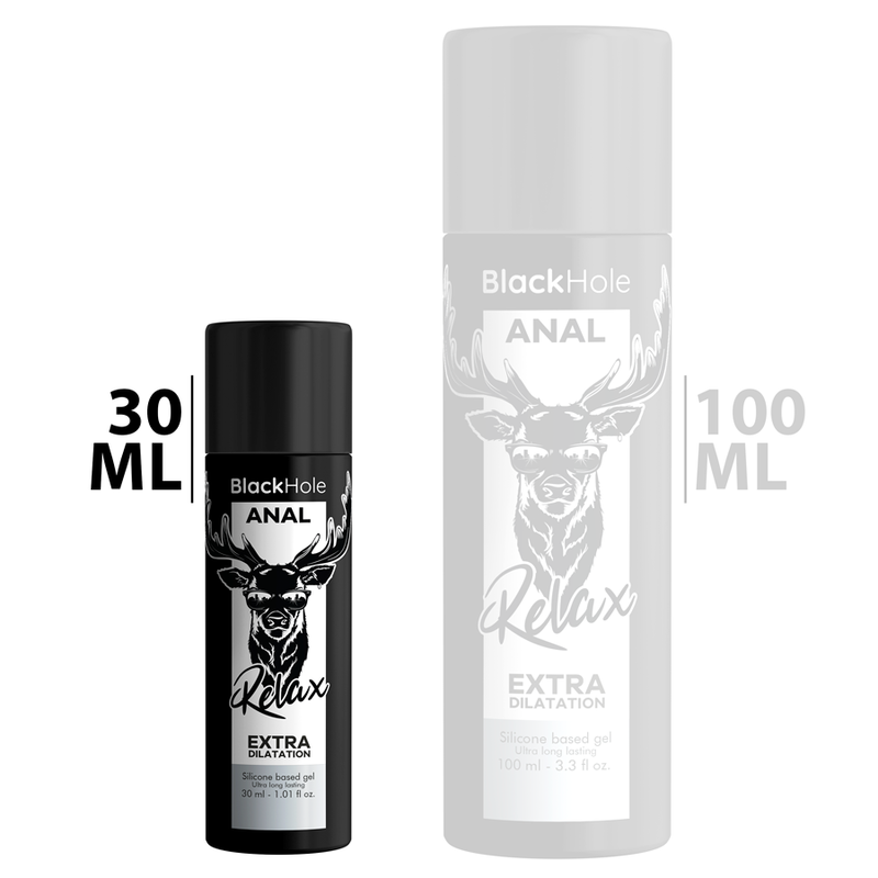 BLACK HOLE - SILICONE BASED GEL ANAL DILATION 30 ML
