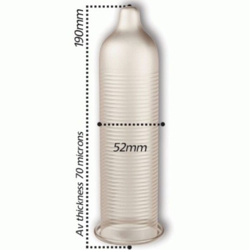 PASANTE - COOLING EFFECT BAG OF CONDOMS 144 UNITS