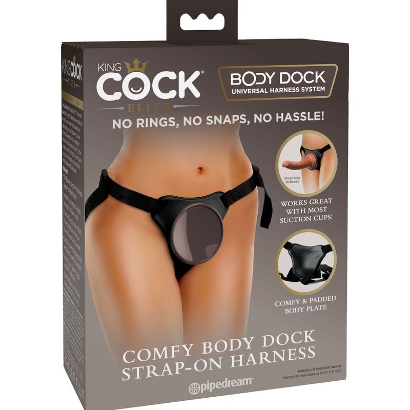KING COCK - ARNÉS ELITE AJUSTABLE Y CÓMODO