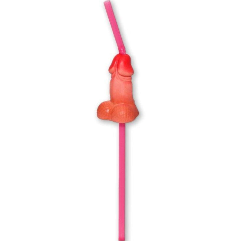 SPICY DEVIL - BAG OF 5 NATURAL BIG PENIS STRAWS
