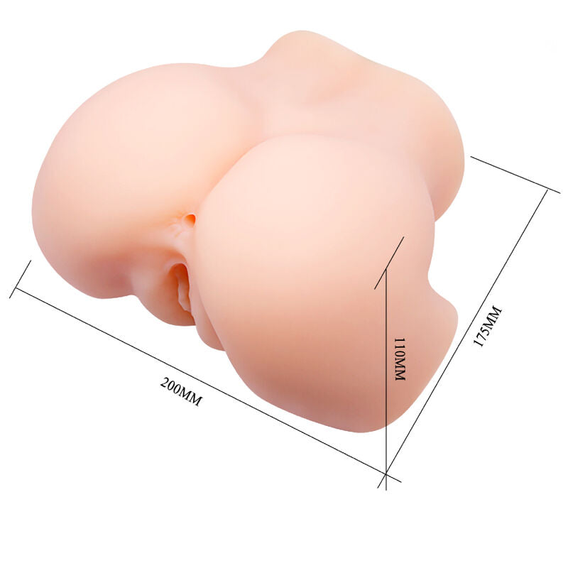 CRAZY BULL - REALISTIC VAGINA AND NAKED DOUBLE VIBRATING