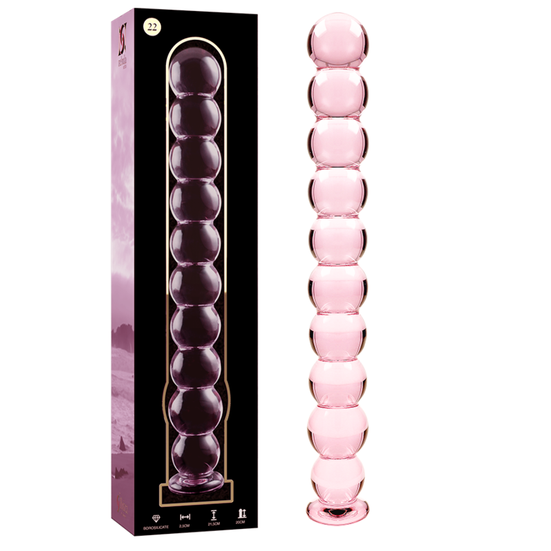 Glass Dildo Model 22 – NEBULA by Ibiza (21.5 cm x 2.5 cm)