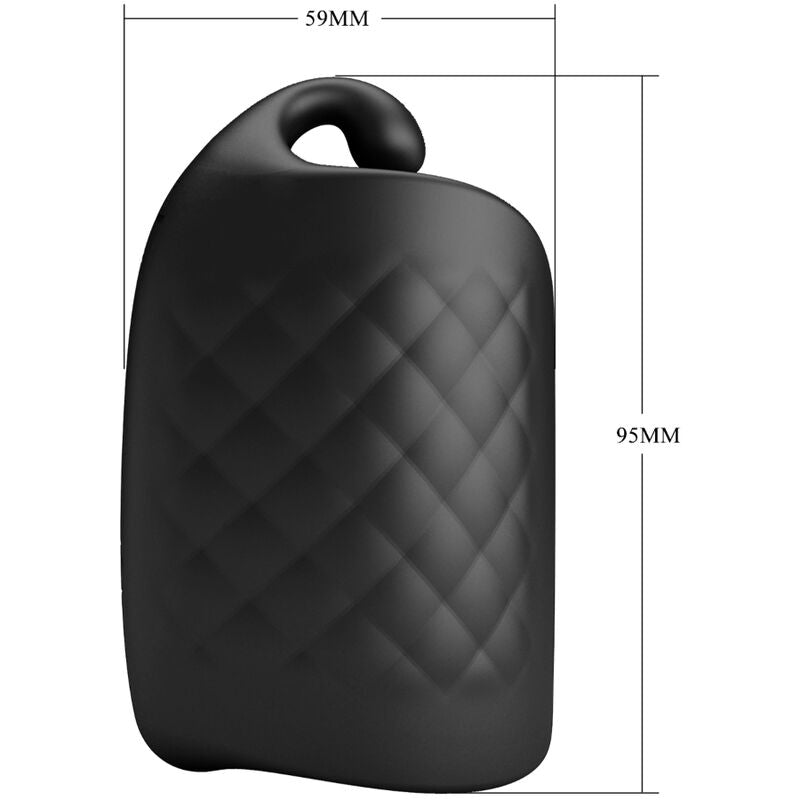 PRETTY LOVE - MANUAL MASTURBATOR FOR RECHARGEABLE VIBRATOR GLAND