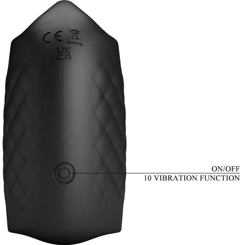 PRETTY LOVE - MANUAL MASTURBATOR FOR RECHARGEABLE VIBRATOR GLAND