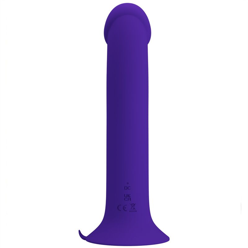 PRETTY LOVE - MURRAY YOUTH VIBRATING DILDO IN VIOLET RECHARGEABLE