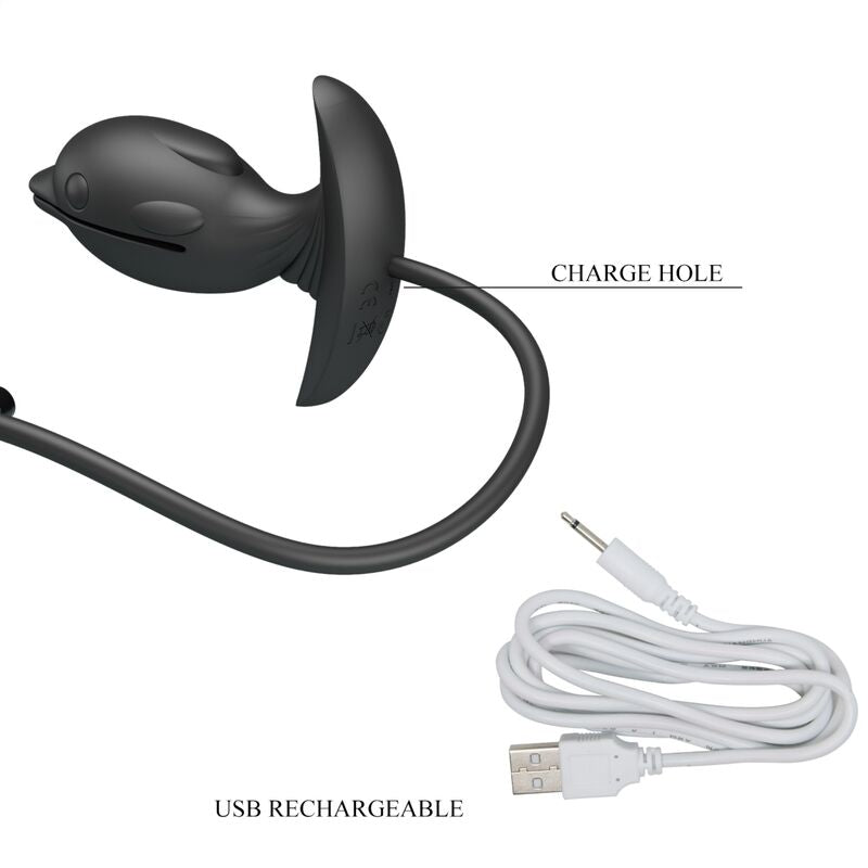 PRETTY LOVE - INFLATABLE AND RECHARGEABLE DELFIN ANAL PLUG