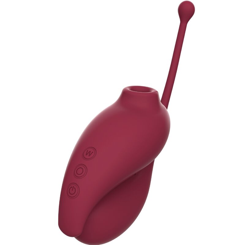 ADRIEN LASTIC - INSPIRATION CLITORIS SUCKER + VIBRATING RED EGG - FREE APP