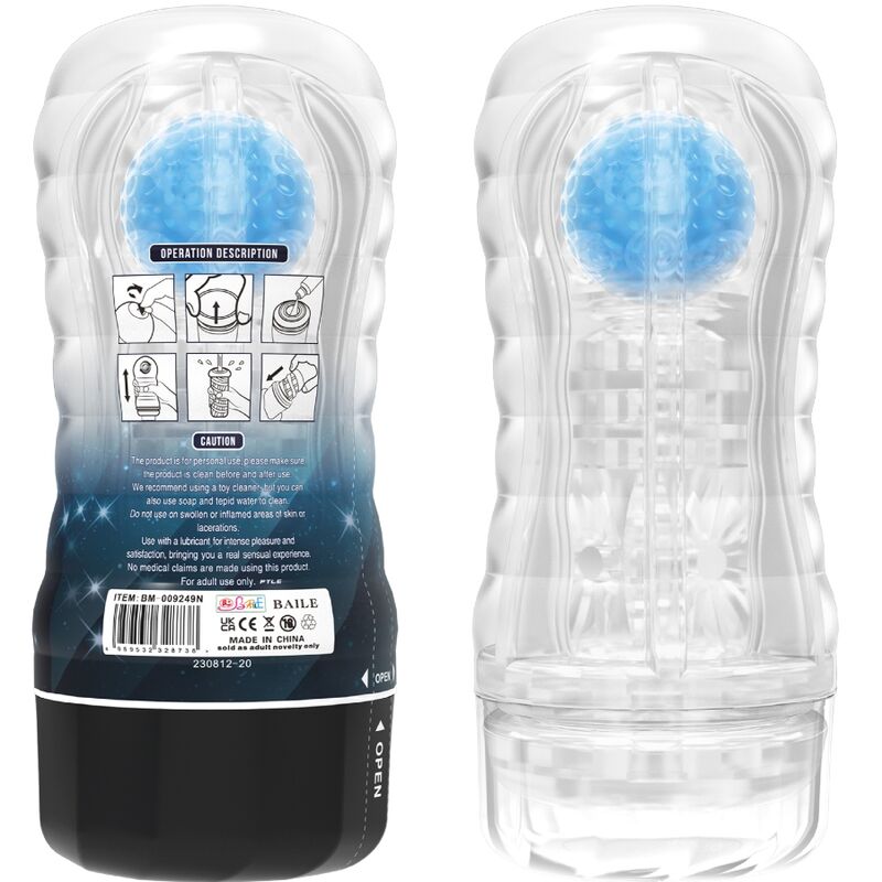 PRETTY LOVE - FUNDA PARA MASTURBADOR BLUE PLANET