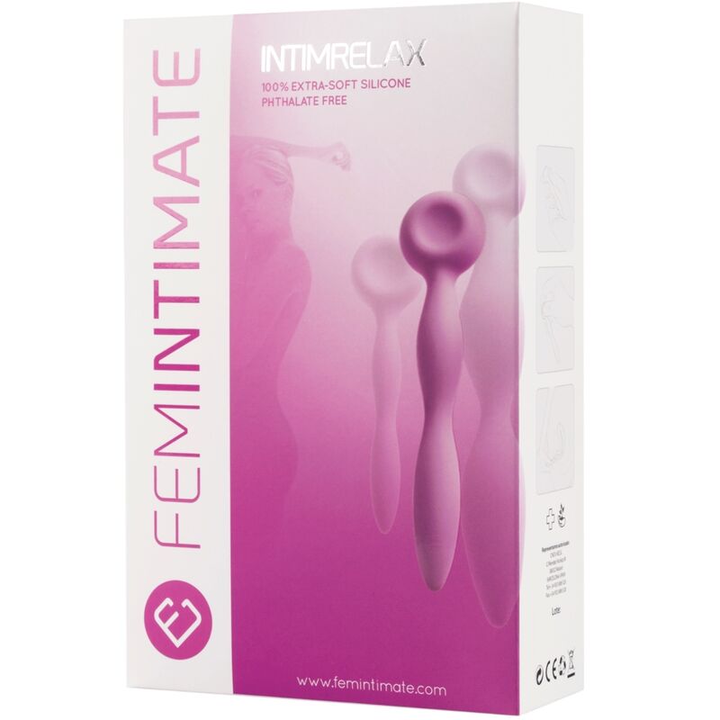 FEMINTIMATE - INTIMRELAX SET DE 3 DILATADORES VAGINALES