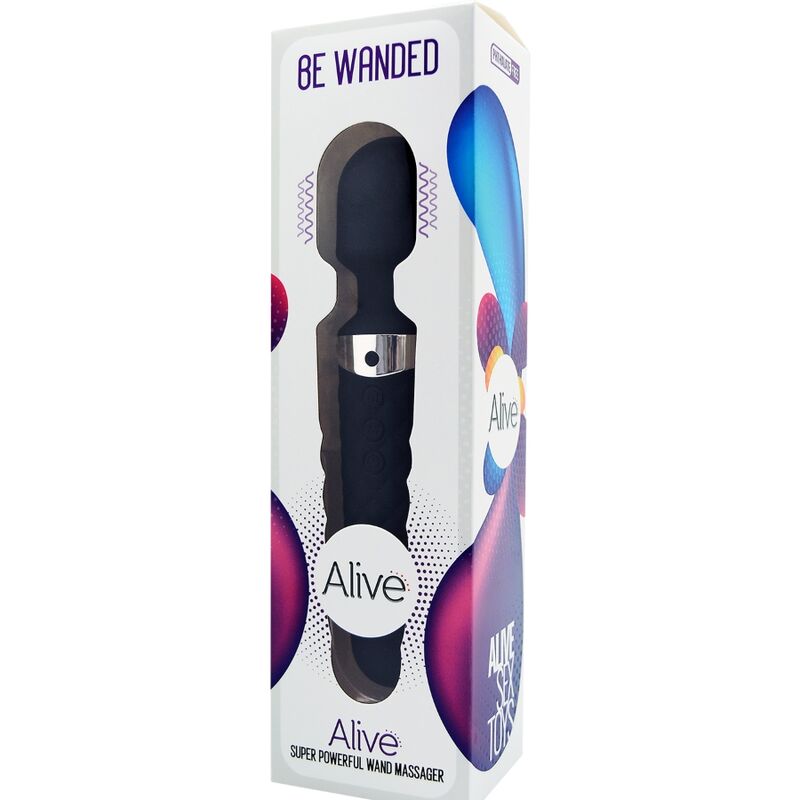 MASAJEADOR VIBRADOR ALIVE - BE WANDED