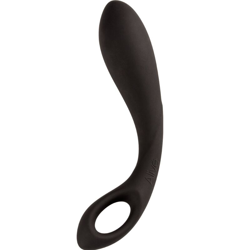 ALIVE - BLACK HEART ANAL MASSAGE 15 CM