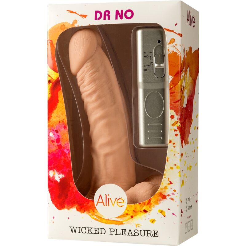 ALIVE – DR. REALISTIC PENIS VIBRATOR 18 CM