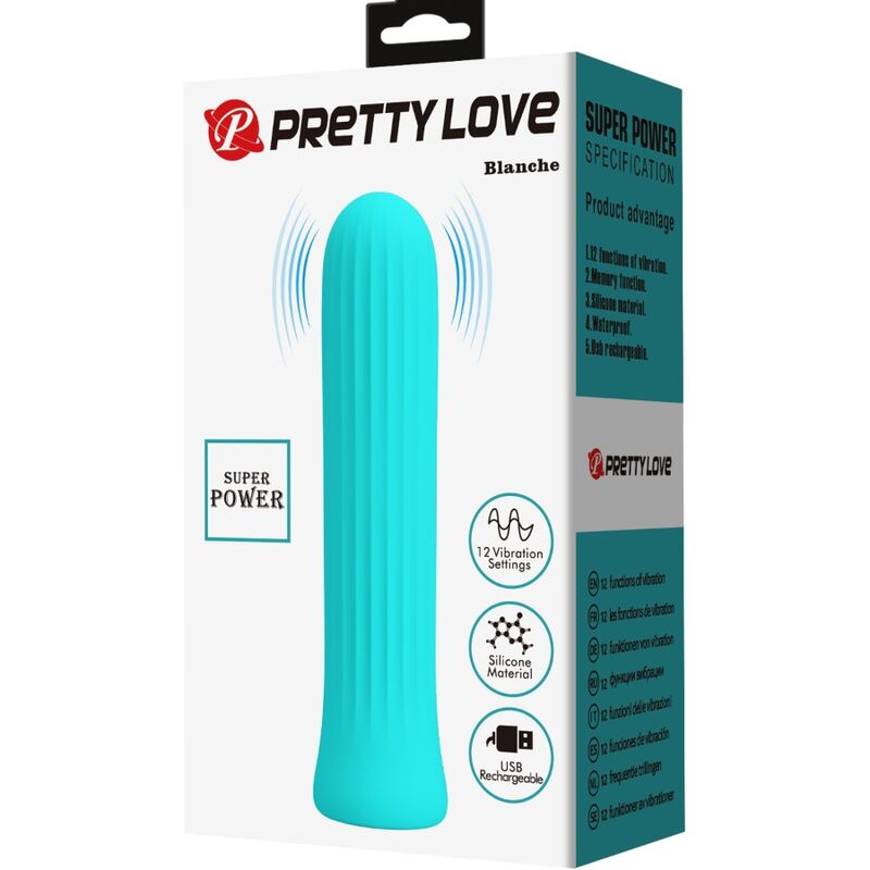 BLANCHE VIBRATOR STIMULATOR BLUE