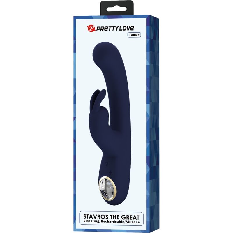 PRETTY LOVE - LAMAR RABBIT AND BLUE G-SPOT VIBRATOR