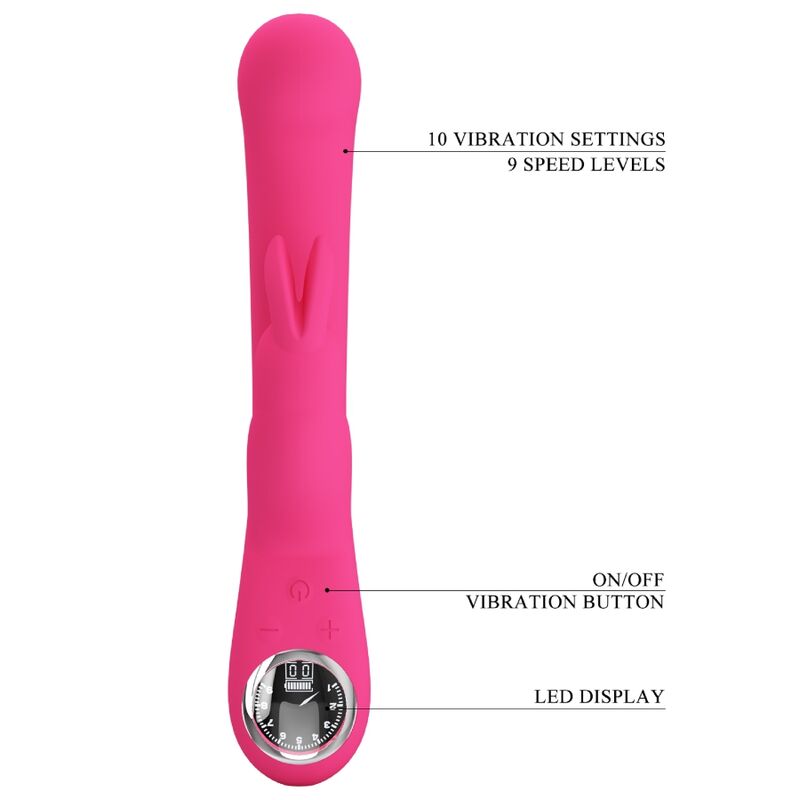PRETTY LOVE - LAMAR RABBIT AND PINK G-SPOT VIBRATOR