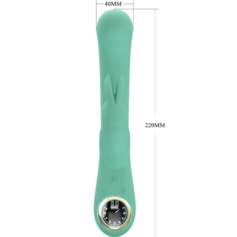 PRETTY LOVE - LAMAR RABBIT AND GREEN G-SPOT VIBRATOR