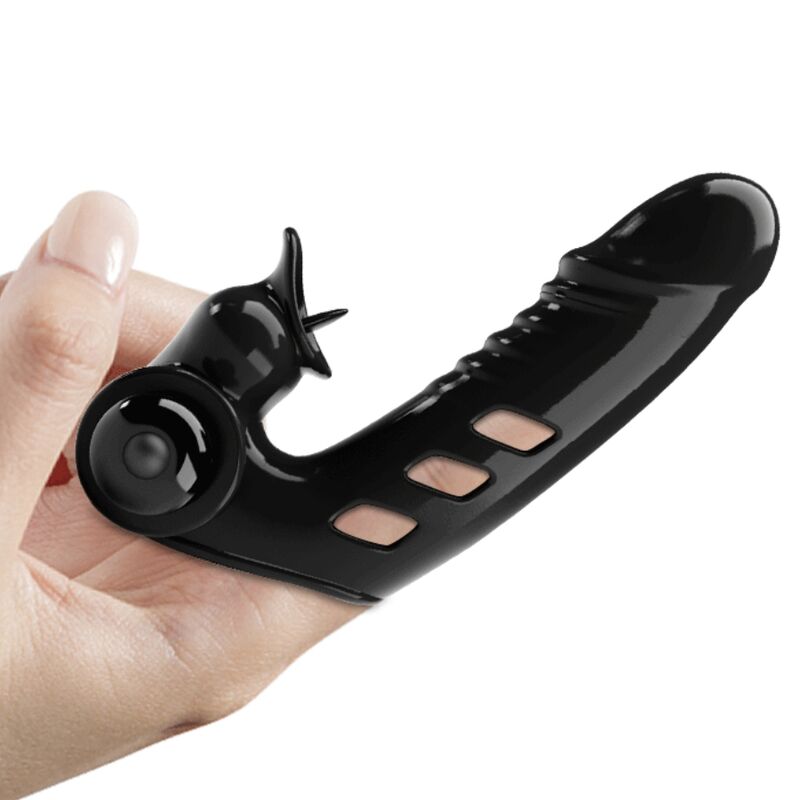 PRETTY LOVE - FUNDA PARA VIBRADOR DE DEDO CORBIN BLACK
