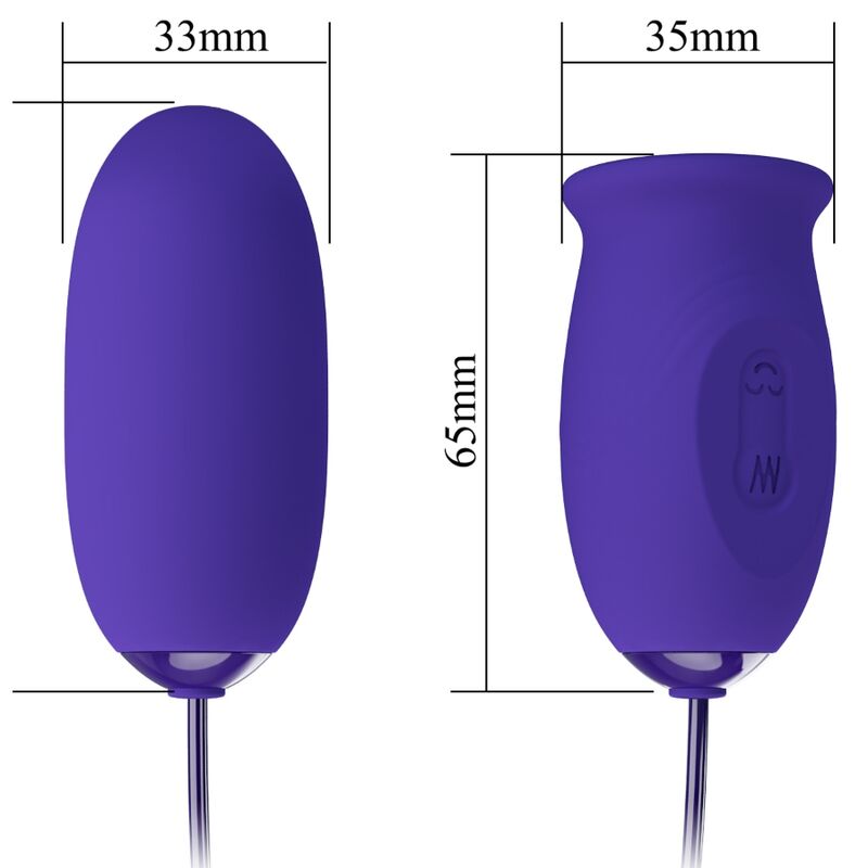 PRETTY LOVE - DAISY YOUTH VIOLET RECHARGEABLE VIBRATING STIMULATOR