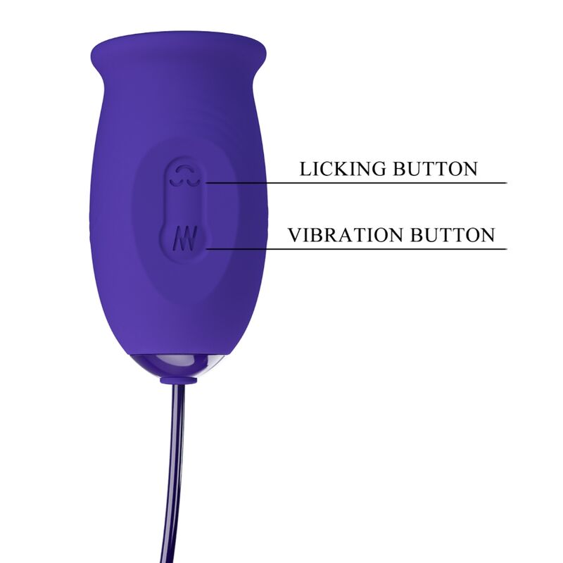 PRETTY LOVE - DAISY YOUTH VIOLET RECHARGEABLE VIBRATING STIMULATOR