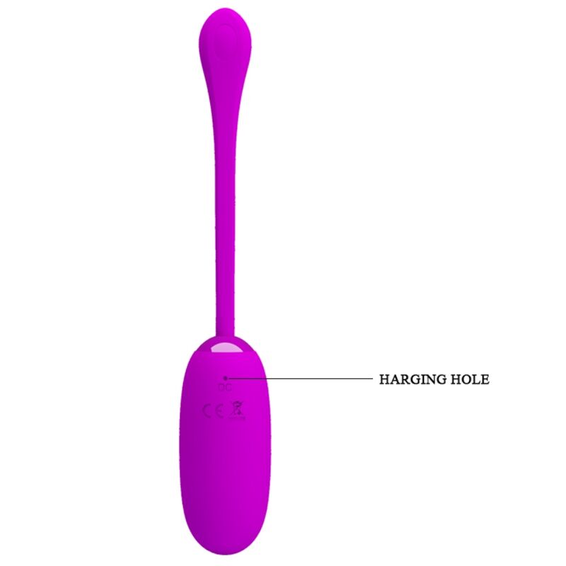 PRETTY LOVE - WATERPROOF RECHARGEABLE VIBRATING EGG JULIUS PURPLE