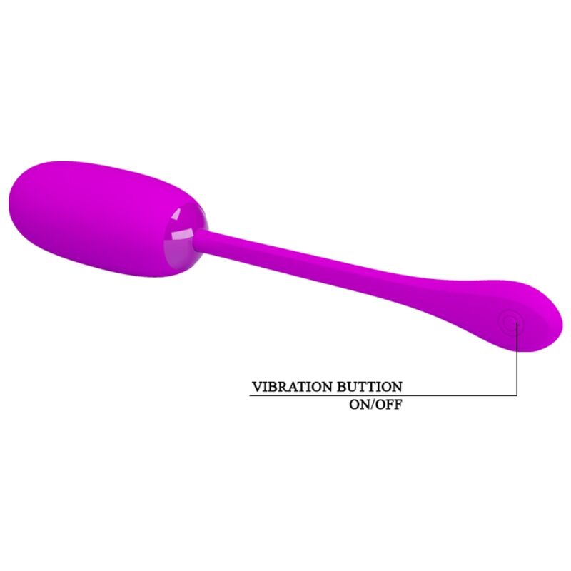 PRETTY LOVE - WATERPROOF RECHARGEABLE VIBRATING EGG JULIUS PURPLE