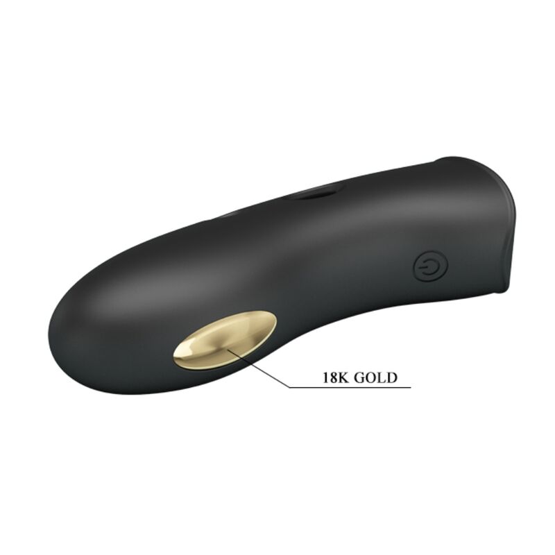 PRETTY LOVE - FUNDA PARA DEDOS PARA ELECTROESTIMULADOR NEGRO MARICO