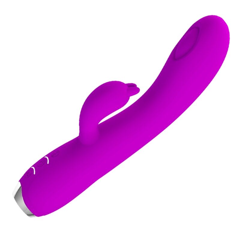 PRETTY LOVE - RECHARGEABLE SUCKER VIBRATOR REGINA PURPLE