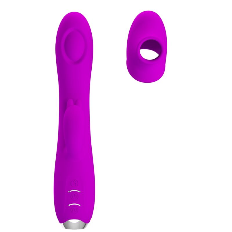 PRETTY LOVE - RECHARGEABLE SUCKER VIBRATOR REGINA PURPLE