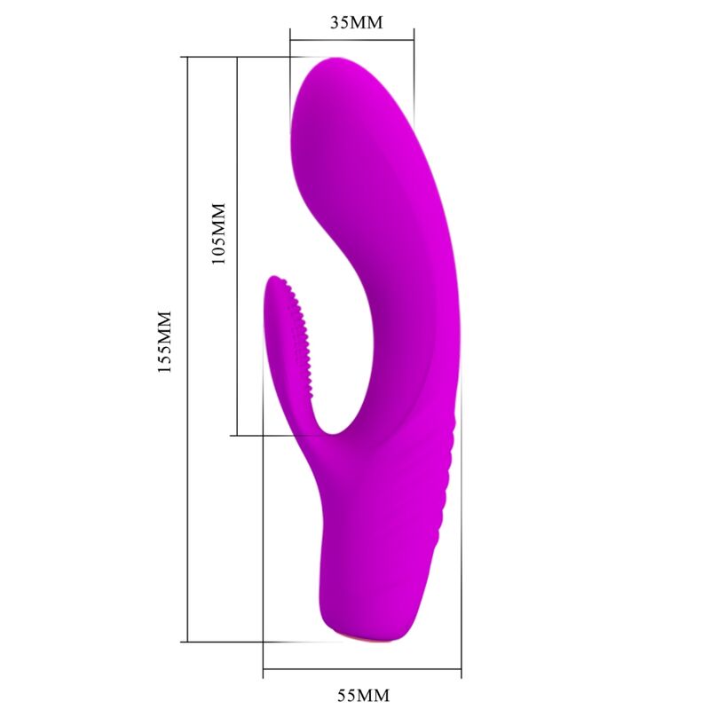 PRETTY LOVE - VIBRADOR RECARGABLE PURPLE TIM