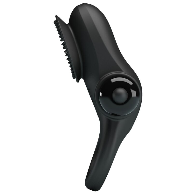 PRETTY LOVE - BLACK VIBRATING PENIS RING II