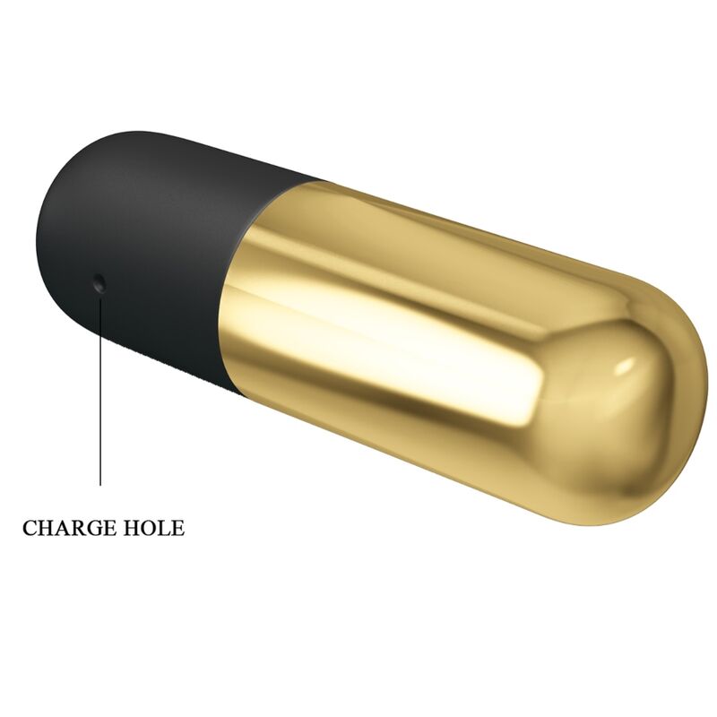 GOLDEN RECHARGEABLE BULLET VIBRATOR