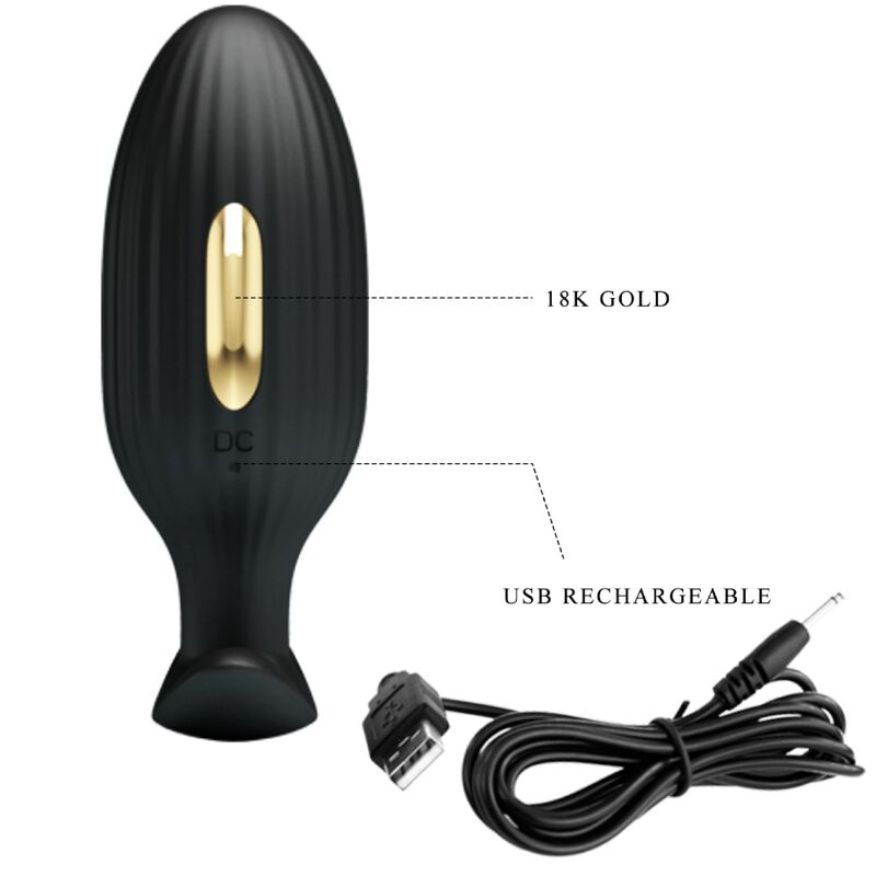 PRETTY LOVE - PLUG ANAL CONTROLADO POR APLICACIÓN JEFFERSON BLACK