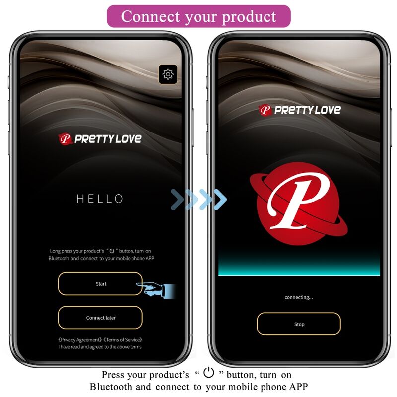 PRETTY LOVE - PLUG ANAL CONTROLADO POR APLICACIÓN JEFFERSON BLACK