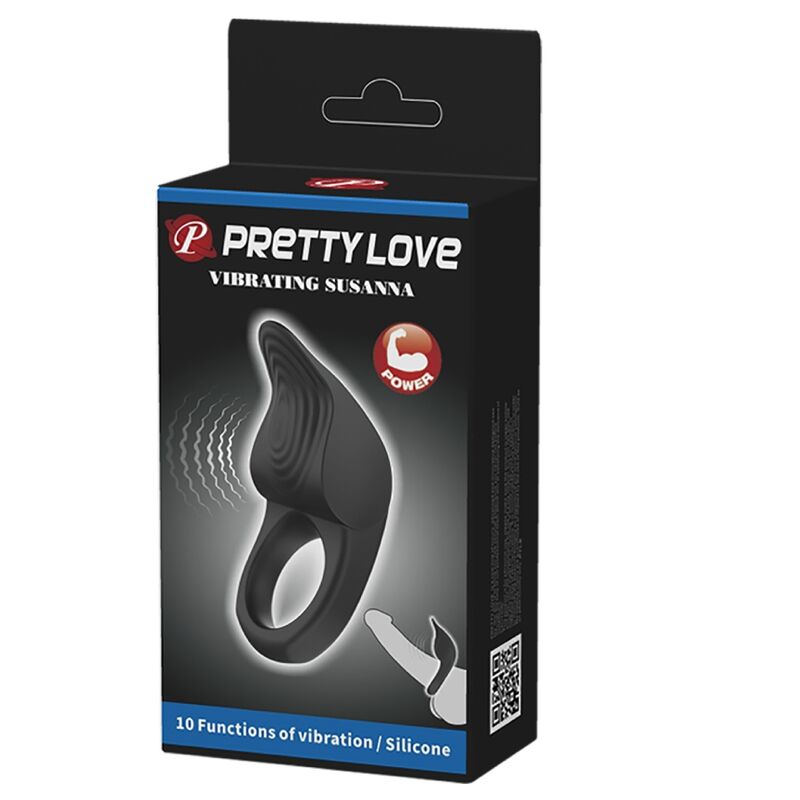 PRETTY LOVE - ANILLO VIBRADOR PARA EL PENE SUSANNA BLACK