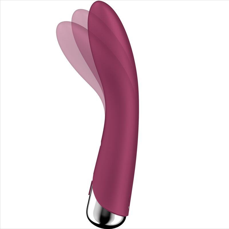 SATISFYER - BEIGE ROTATOR VIBRATOR SPINNING VIBE 1 G-SPOT BEIGE
