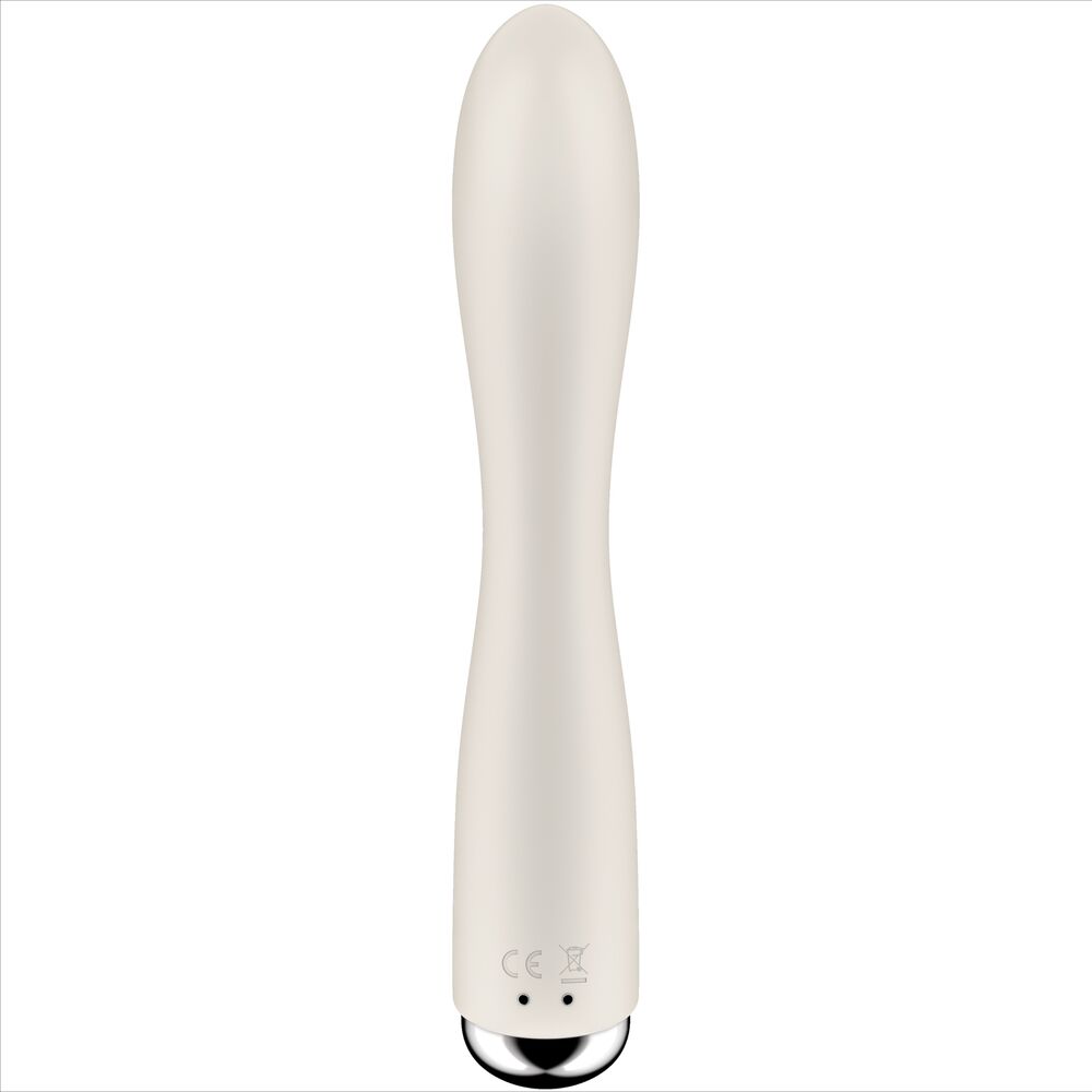 SATISFYER - ROTARY RABBIT 1 CLITORIS AND G-SPOT STIMULATION RED