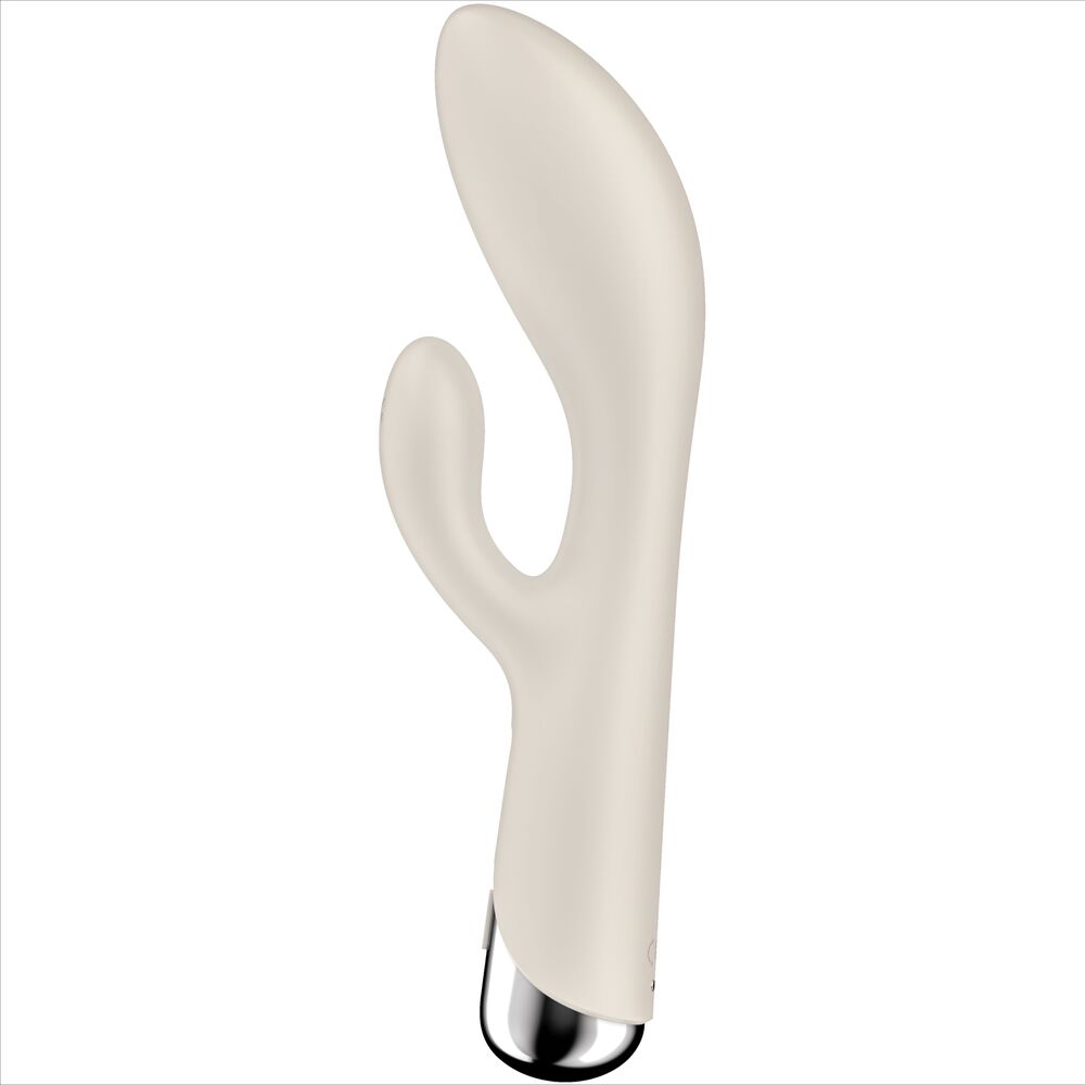 SATISFYER - ROTARY RABBIT 1 CLITORIS AND G-SPOT STIMULATION RED
