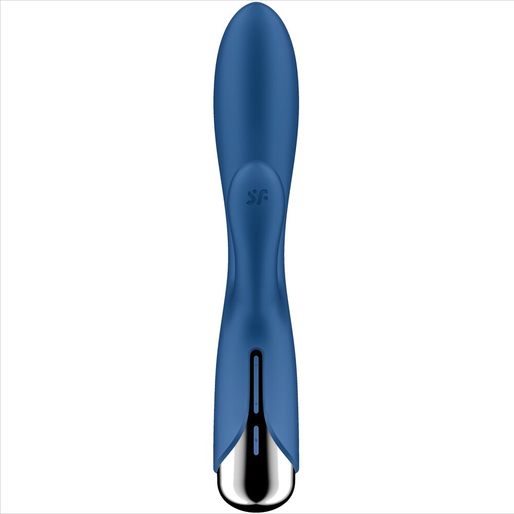 SATISFYER - ROTARY RABBIT 1 CLITORIS AND G-SPOT STIMULATION RED