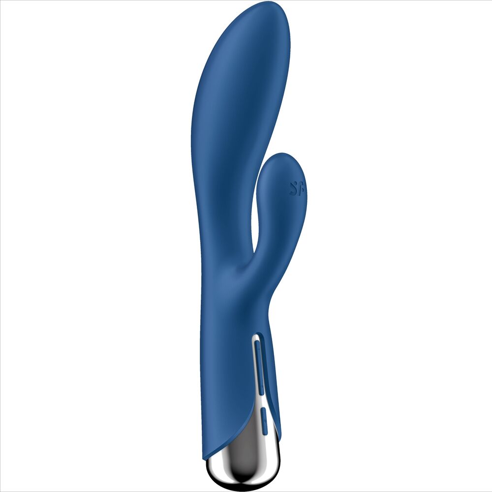 SATISFYER - ROTARY RABBIT 1 CLITORIS AND G-SPOT STIMULATION RED