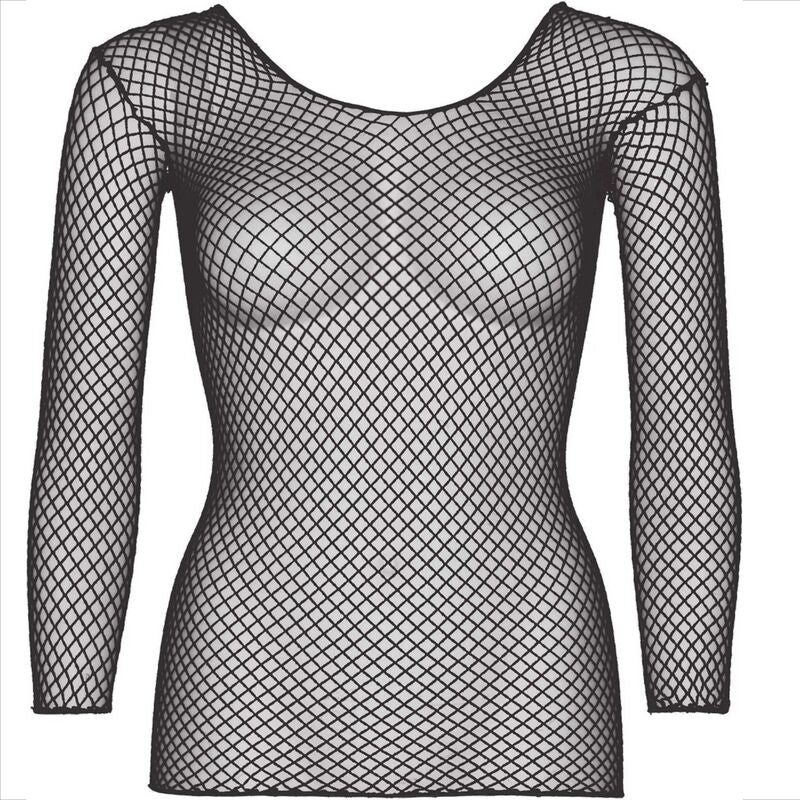 LEG AVENUE - BLACK LONG SLEEVE T-SHIRT