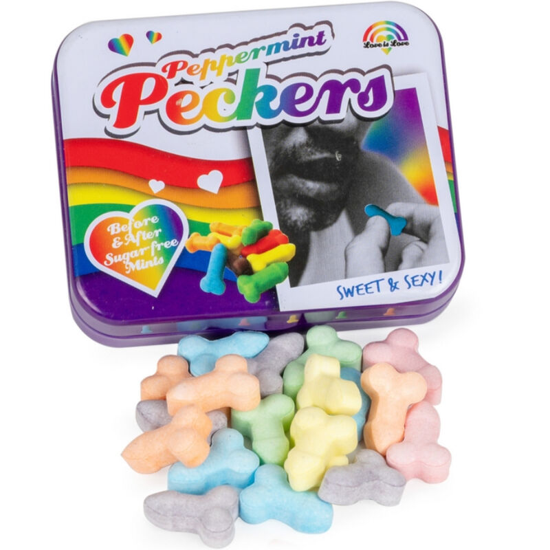 SPENCER &amp; FLEETWOOD - DULCES PECKERS DE MENTA ARCOÍRIS
